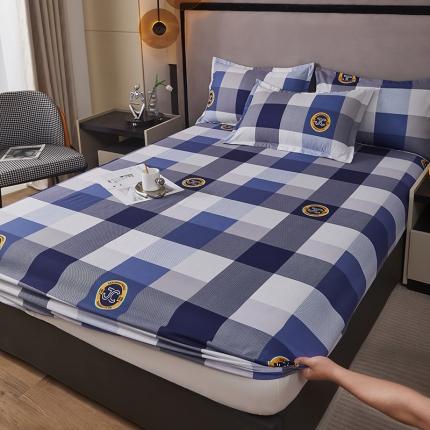 91家纺网 家纺一手货源 找家纺 （总）佑佳家纺 2024新款磨毛印花植物羊绒舒适亲肤单 床笠