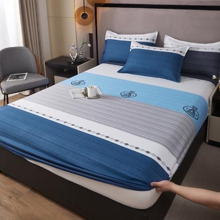 91家纺网 家纺一手货源 找家纺 （总）佑佳家纺 2024新款磨毛印花植物羊绒舒适亲肤单 床笠