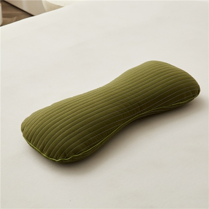 91家纺网 家纺一手货源 找家纺 （总）乐可 2023新款全棉砂洗荞麦骨头枕 枕头枕芯