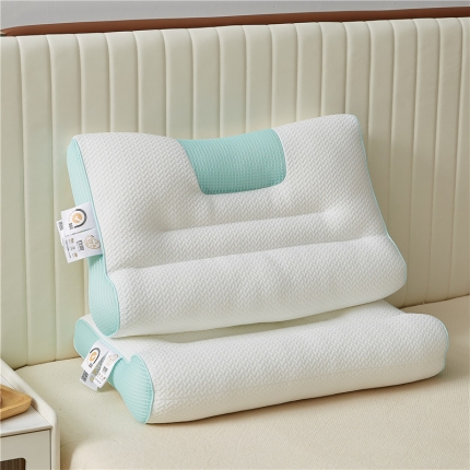 91家纺网 家纺一手货源 找家纺 （总）乐可 2023新款4D立体牵引枕 枕头枕芯