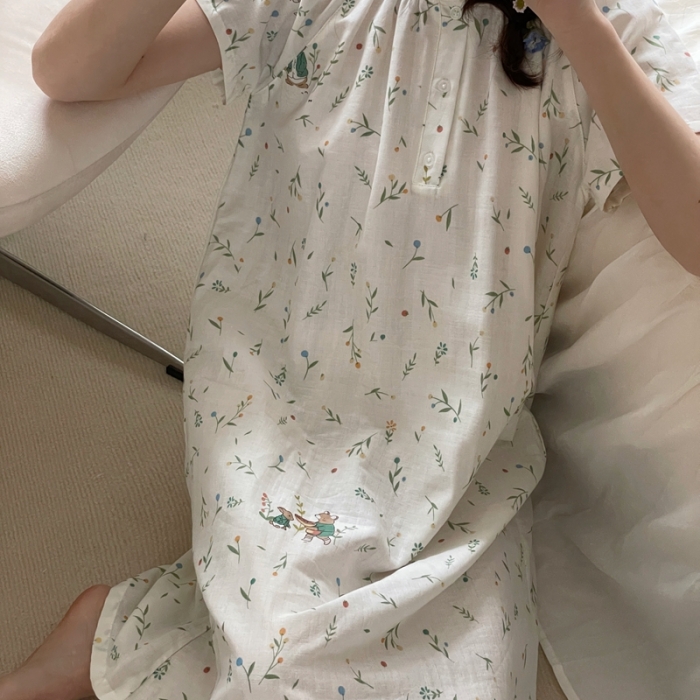 91家纺网 家纺一手货源 找家纺 源启 2023新款 居家服 彼得兔