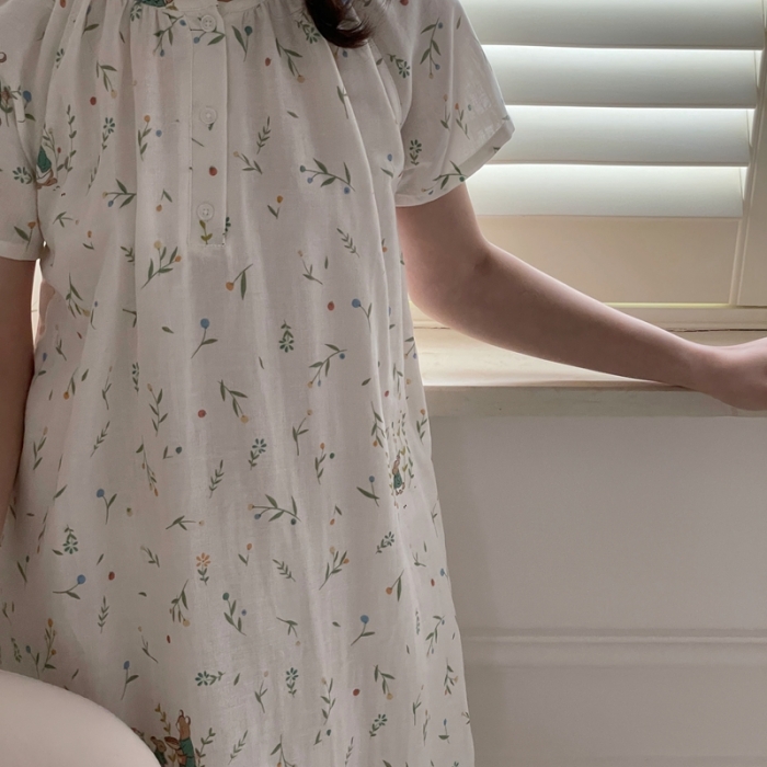 91家纺网 家纺一手货源 找家纺 源启 2023新款 居家服 彼得兔