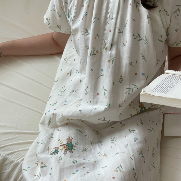 91家纺网 家纺一手货源 找家纺 源启 2023新款 居家服 彼得兔