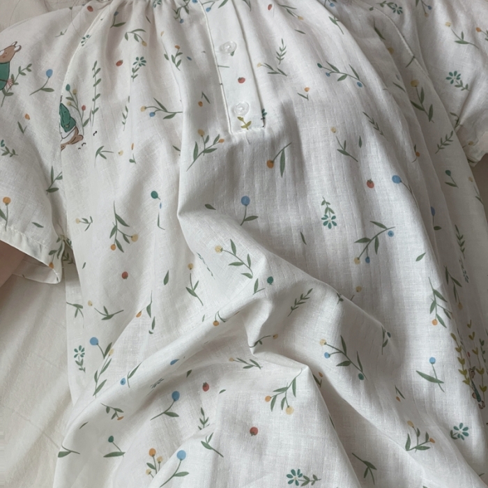 91家纺网 家纺一手货源 找家纺 源启 2023新款 居家服 彼得兔