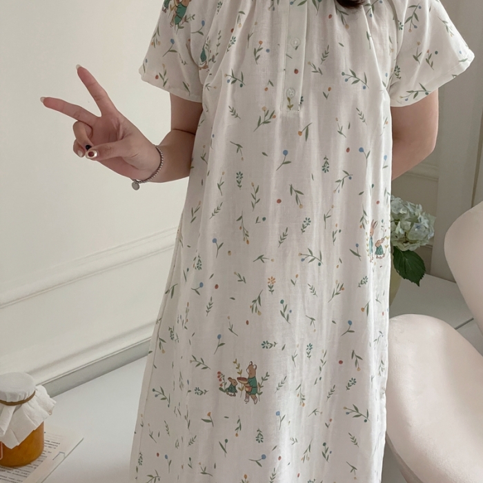 91家纺网 家纺一手货源 找家纺 源启 2023新款 居家服 彼得兔