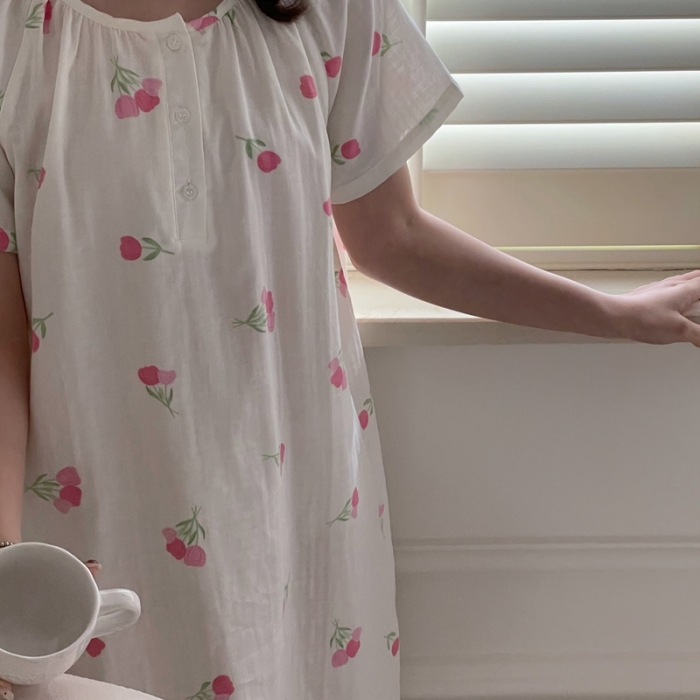 91家纺网 家纺一手货源 找家纺 源启 2023新款 居家服 粉郁