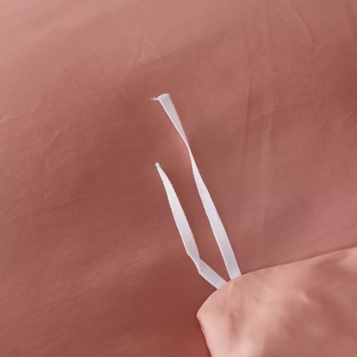 91家纺网 家纺一手货源 找家纺 50s双股长绒棉刺绣花贡缎纯棉全棉四件套 玛格丽特-爱马仕橙（宽边）