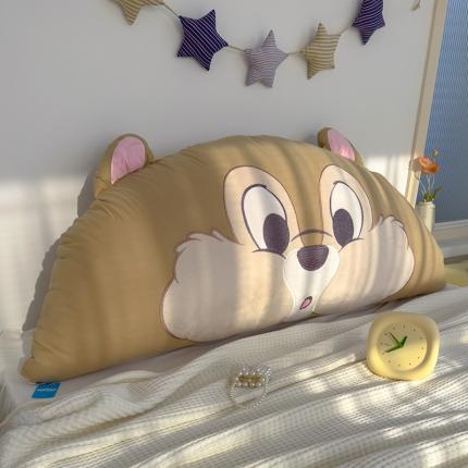 91家纺网 家纺一手货源 找家纺 （总）乐坊 2024新款卡通床头靠垫大耳朵熊床靠垫抱枕