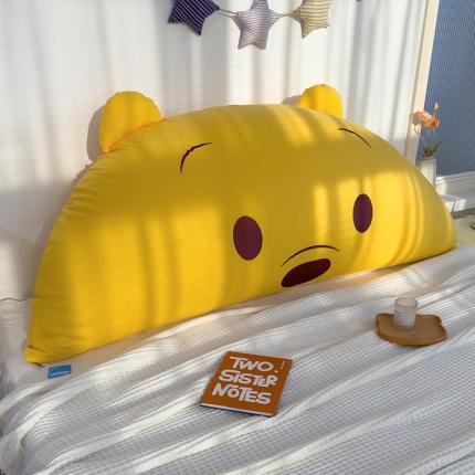 91家纺网 家纺一手货源 找家纺 （总）乐坊 2024新款卡通床头靠垫大耳朵熊床靠垫抱枕