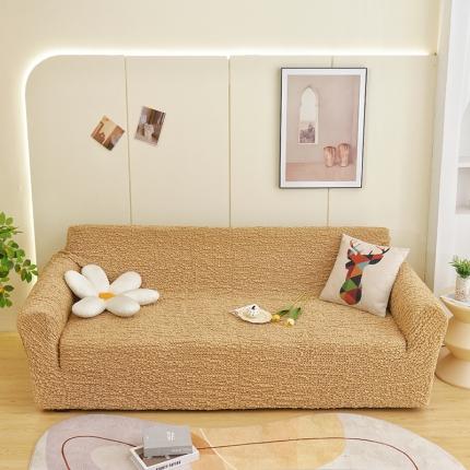 91家纺网 家纺一手货源 找家纺 （总）启博家纺 2023新款奶油云纱全包沙发套