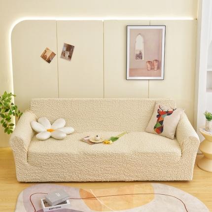 91家纺网 家纺一手货源 找家纺 （总）启博家纺 2023新款奶油云纱全包沙发套