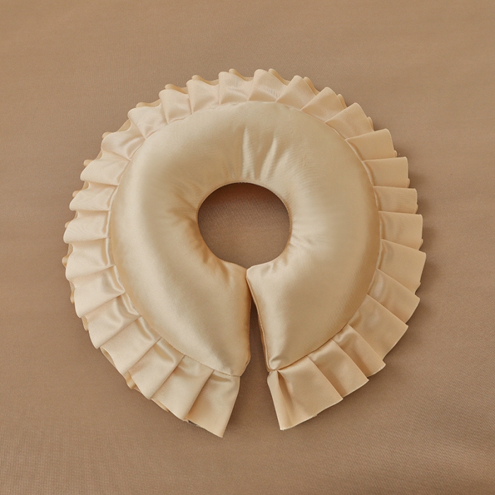 91家纺网 家纺一手货源 找家纺 不打烊2025新款冰丝美容床罩系列套件—冰丝A款控价198 驼色拼灰色