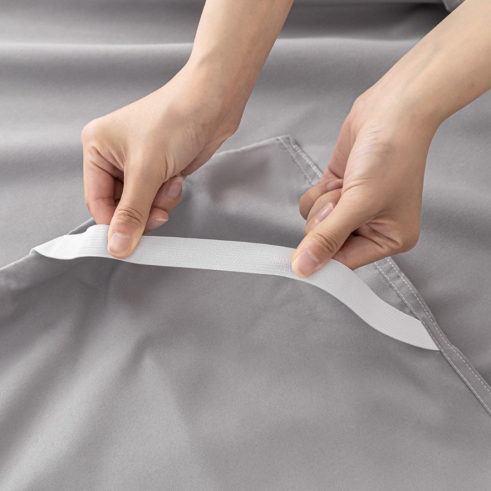 91家纺网 家纺一手货源 找家纺 慕澄2023新款水洗棉纯色酒店隔脏旅行睡袋 睡袋-绅士灰