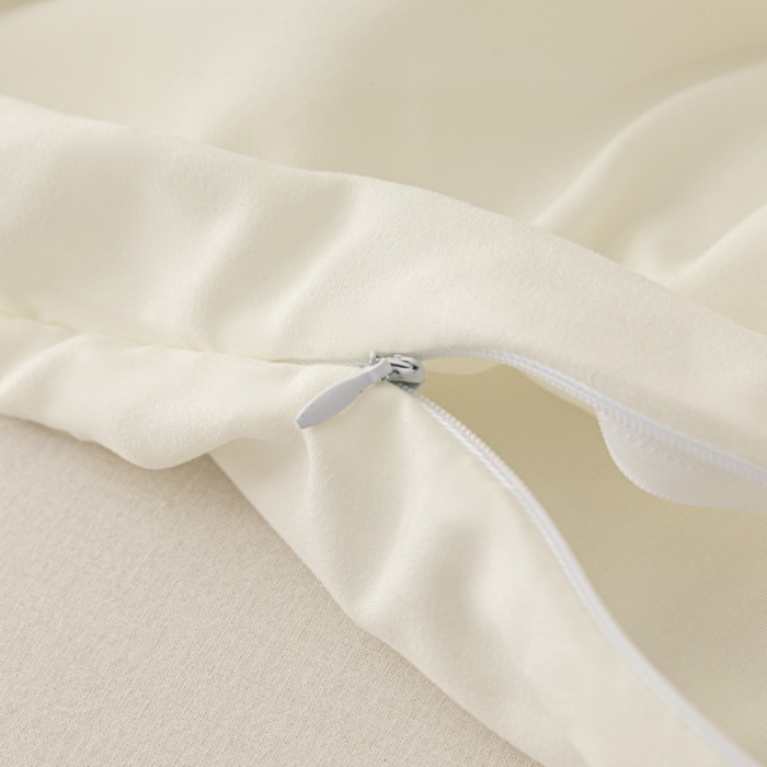 91家纺网 家纺一手货源 找家纺 慕澄2023新款水洗棉纯色酒店隔脏旅行睡袋 睡袋-象牙白