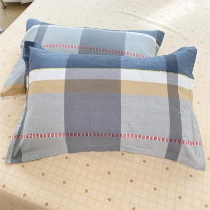 多品家纺 2023新款12868全棉双针单枕套 神秘洛克