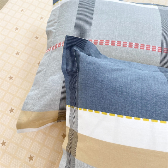 91家纺网 家纺一手货源 找家纺 多品家纺 2023新款12868全棉双针单枕套 神秘洛克