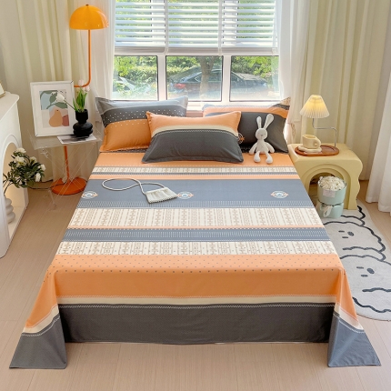 （总）鑫程家纺128×68全棉印花单床单    全部花色