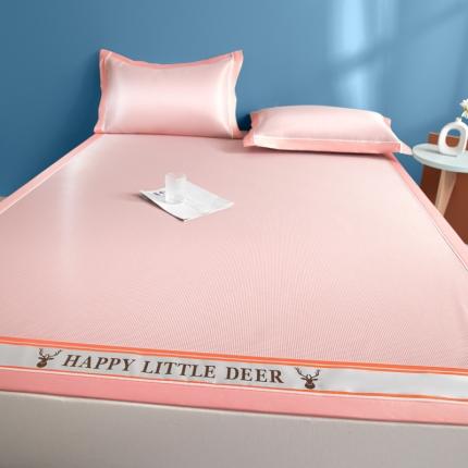 91家纺网 家纺一手货源 找家纺 （总）航途席业 2025新款小鹿系列碳光冰丝席