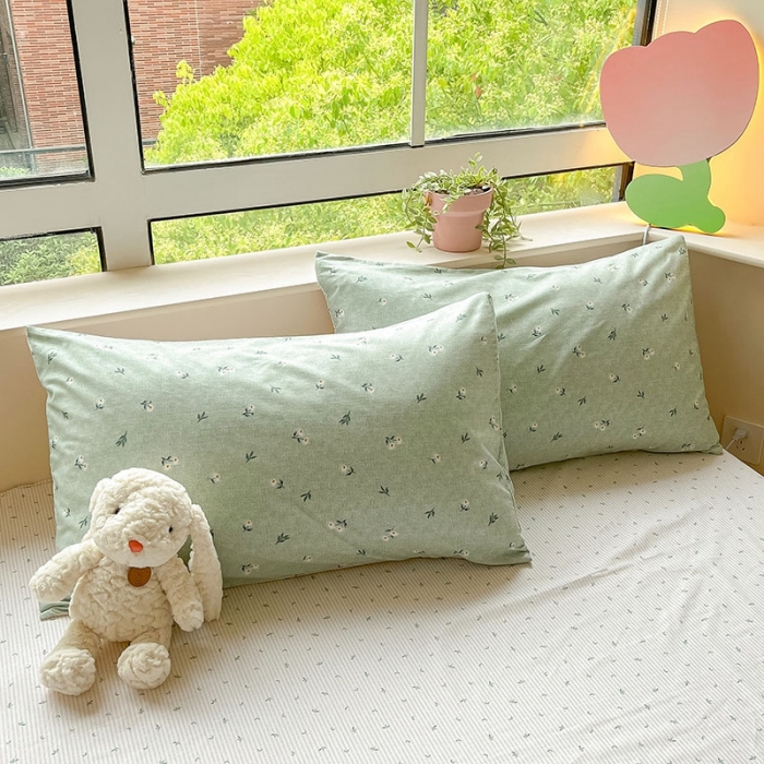 91家纺网 家纺一手货源 找家纺 柠馨 2023新款13376可爱系列全棉印花四件套 瑾瑜