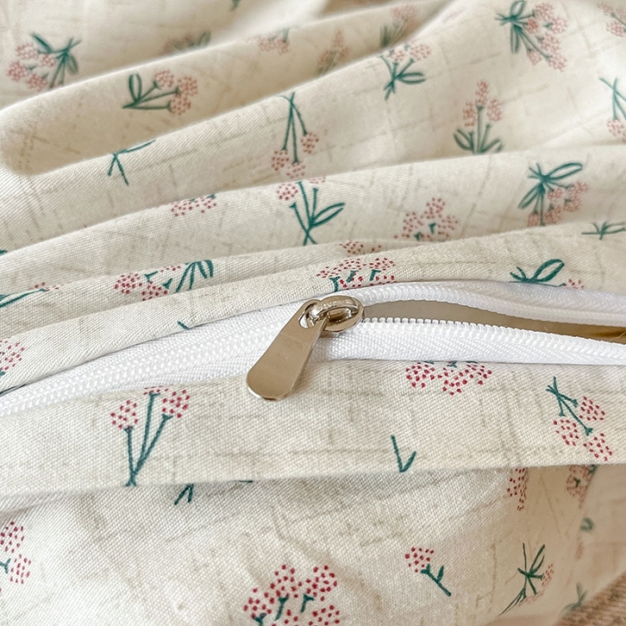 91家纺网 家纺一手货源 找家纺 柠馨 2023新款13376可爱系列全棉印花四件套 梦菲