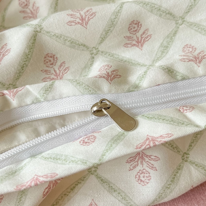 91家纺网 家纺一手货源 找家纺 柠馨 2023新款13376可爱系列全棉印花四件套 欣妍