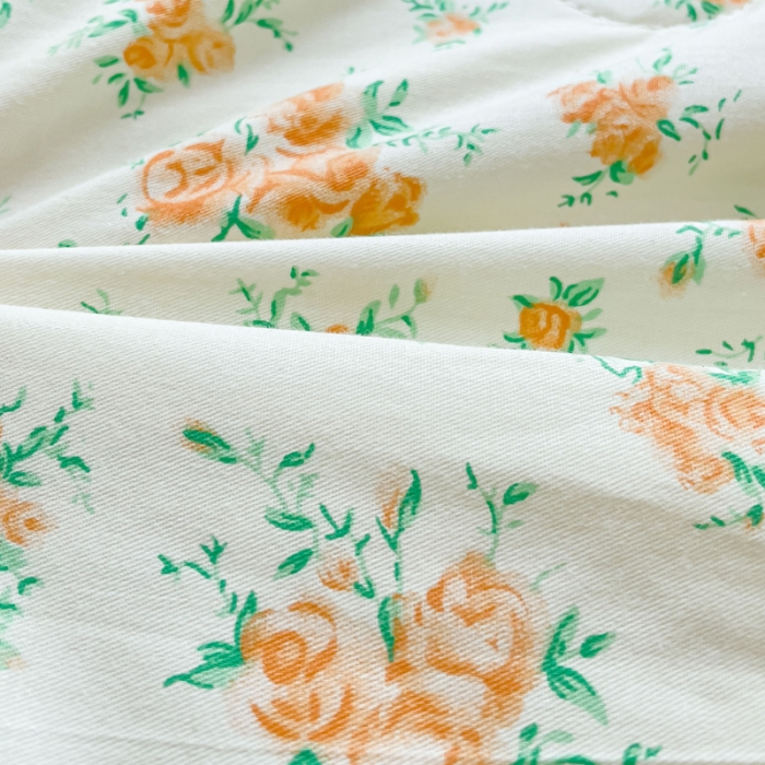 91家纺网 家纺一手货源 找家纺 千朵 2023新款全棉大豆夏被四件套 依恋