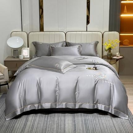 91家纺网 家纺一手货源 找家纺 （总）小时代家纺 2023新款60s新疆长绒棉床盖四件套