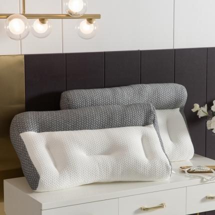 91家纺网 家纺一手货源 找家纺 日式颈椎枕反牵引舒颈牵引枕头护颈助睡眠一对睡觉专用枕头芯 反牵引舒颈枕