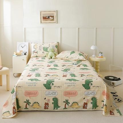 91家纺网 家纺一手货源 找家纺 （总）麦伦 2023新款 全棉小清新单品床单系列