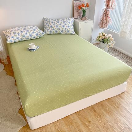 91家纺网 家纺一手货源 找家纺 麦伦 2023新款 全棉小清新单品床笠系列 紫藤