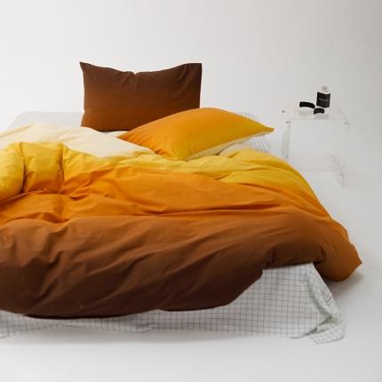 91家纺网 家纺一手货源 找家纺 （总）朵希曼 2025新款全棉渐变色黑白系列四件套