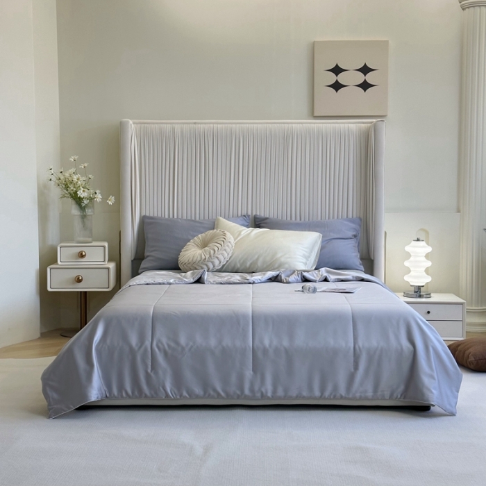 91家纺网 家纺一手货源 找家纺 （总）安莱生活 2023新款天丝夏被香格里拉极简系列夏被