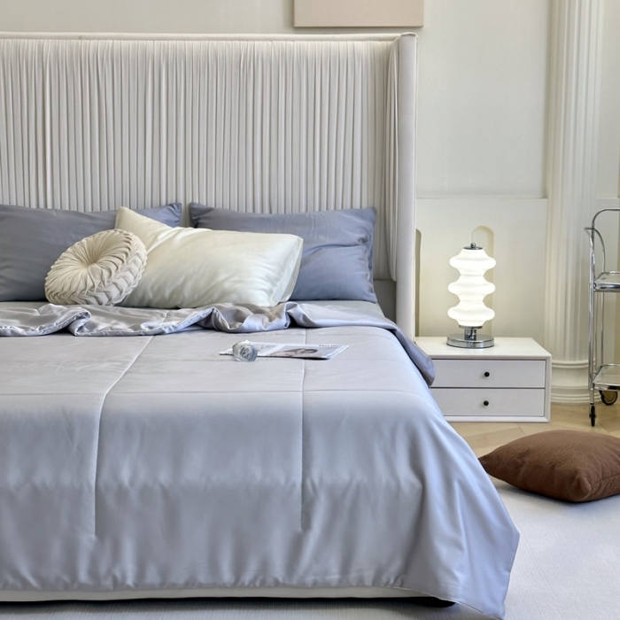 91家纺网 家纺一手货源 找家纺 （总）安莱生活 2023新款天丝夏被香格里拉极简系列夏被