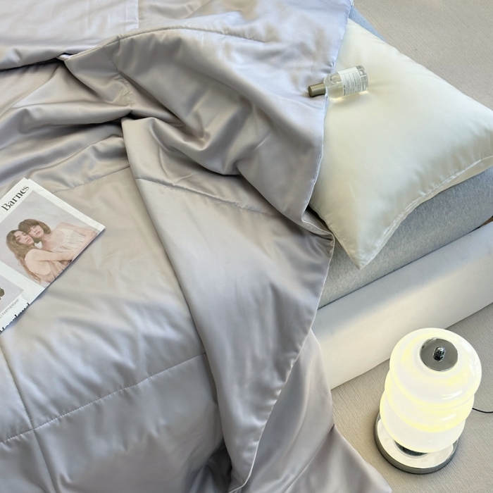 91家纺网 家纺一手货源 找家纺 （总）安莱生活 2023新款天丝夏被香格里拉极简系列夏被