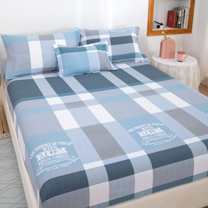 91家纺网 家纺一手货源 找家纺 2023新款12868全棉学生宿舍三件套卡通纯棉四件套 名流格韵