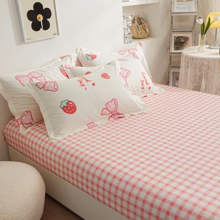 91家纺网 家纺一手货源 找家纺 （总）钰伶 2025新款全棉13372印花纯棉单枕套