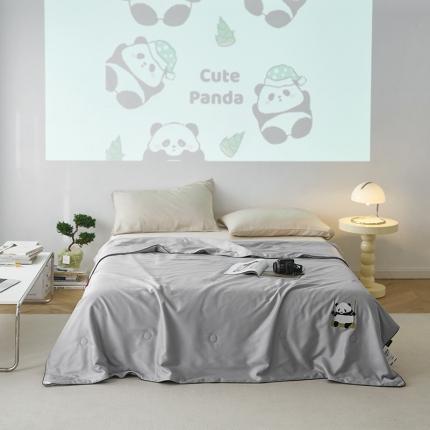 91家纺网 家纺一手货源 找家纺 （总）莱福仕 2024新款莫代尔卡通刺绣夏被