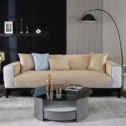 91家纺网 家纺一手货源 找家纺 （总）共鸣 2023新款宽包边冰丝冰藤沙发垫