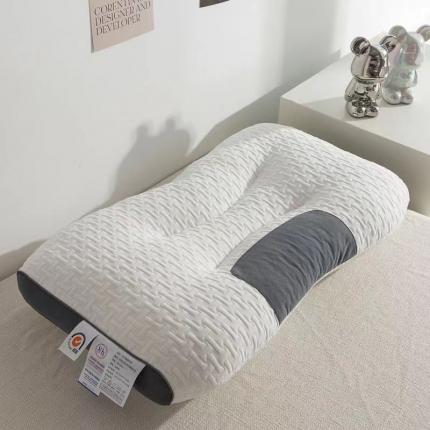 （总）亦帆枕芯 2023新款针织骨头枕SPA按摩枕骨头型枕头