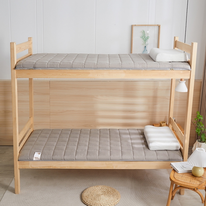 91家纺网 家纺一手货源 找家纺 （总）亿丁点 2023新款七区调节活性印染磨毛纤维绗缝学生软床垫