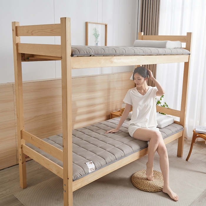 91家纺网 家纺一手货源 找家纺 （总）亿丁点 2023新款七区调节活性印染磨毛纤维绗缝学生软床垫