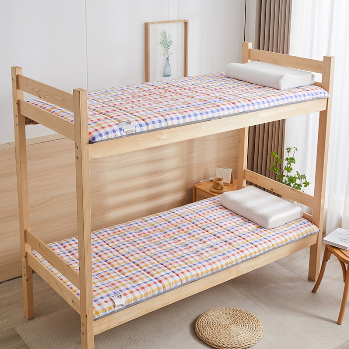 91家纺网 家纺一手货源 找家纺 亿丁点 2023新款七区调节活性印染磨毛纤维绗缝学生软床垫 乐风