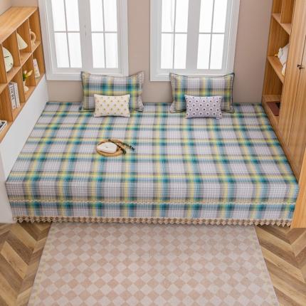 91家纺网 家纺一手货源 找家纺 （总）手艺人 2025新款纯棉绗缝炕盖榻榻米炕垫