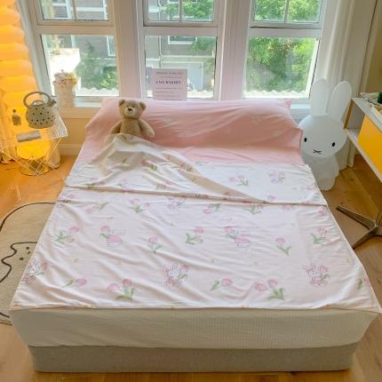 91家纺网 家纺一手货源 找家纺 澳萝拉2023新款全棉印花旅行睡袋