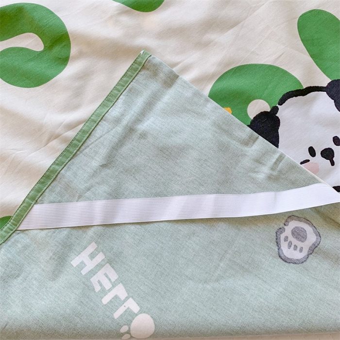 91家纺网 家纺一手货源 找家纺 澳萝拉2023新款全棉印花旅行睡袋 呆萌狗