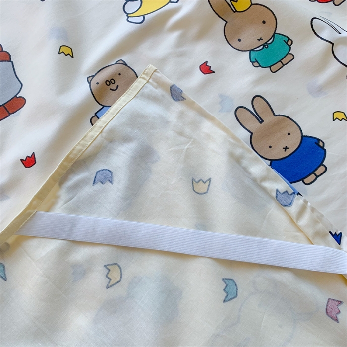 91家纺网 家纺一手货源 找家纺 澳萝拉2023新款全棉印花旅行睡袋 米菲和她的朋友