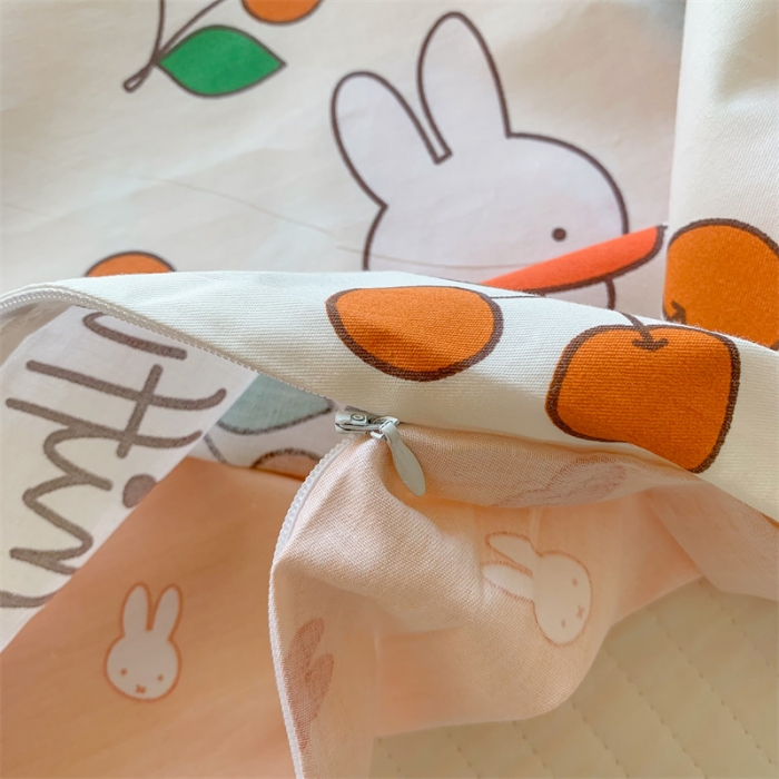 91家纺网 家纺一手货源 找家纺 澳萝拉2023新款全棉印花旅行睡袋 米菲桃气梅梅