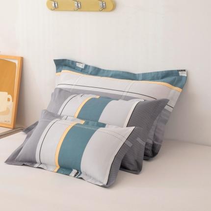 91家纺网 家纺一手货源 找家纺 （总）凌云2025新款13372全棉枕套儿童学生成人枕头套