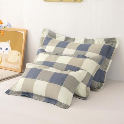 91家纺网 家纺一手货源 找家纺 凌云2025新款13372全棉枕套儿童学生成人枕头套 千寻驼