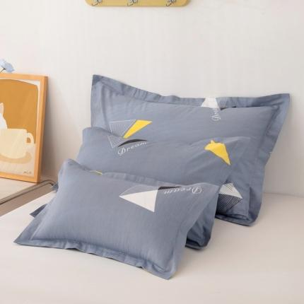 91家纺网 家纺一手货源 找家纺 （总）凌云2025新款13372全棉枕套儿童学生成人枕头套